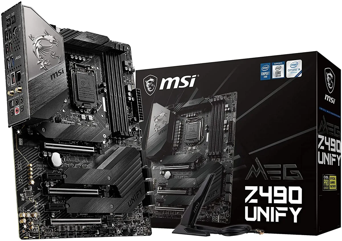 MSI MSI MEG Z490 Unify ATX Intel motherboard — product photo