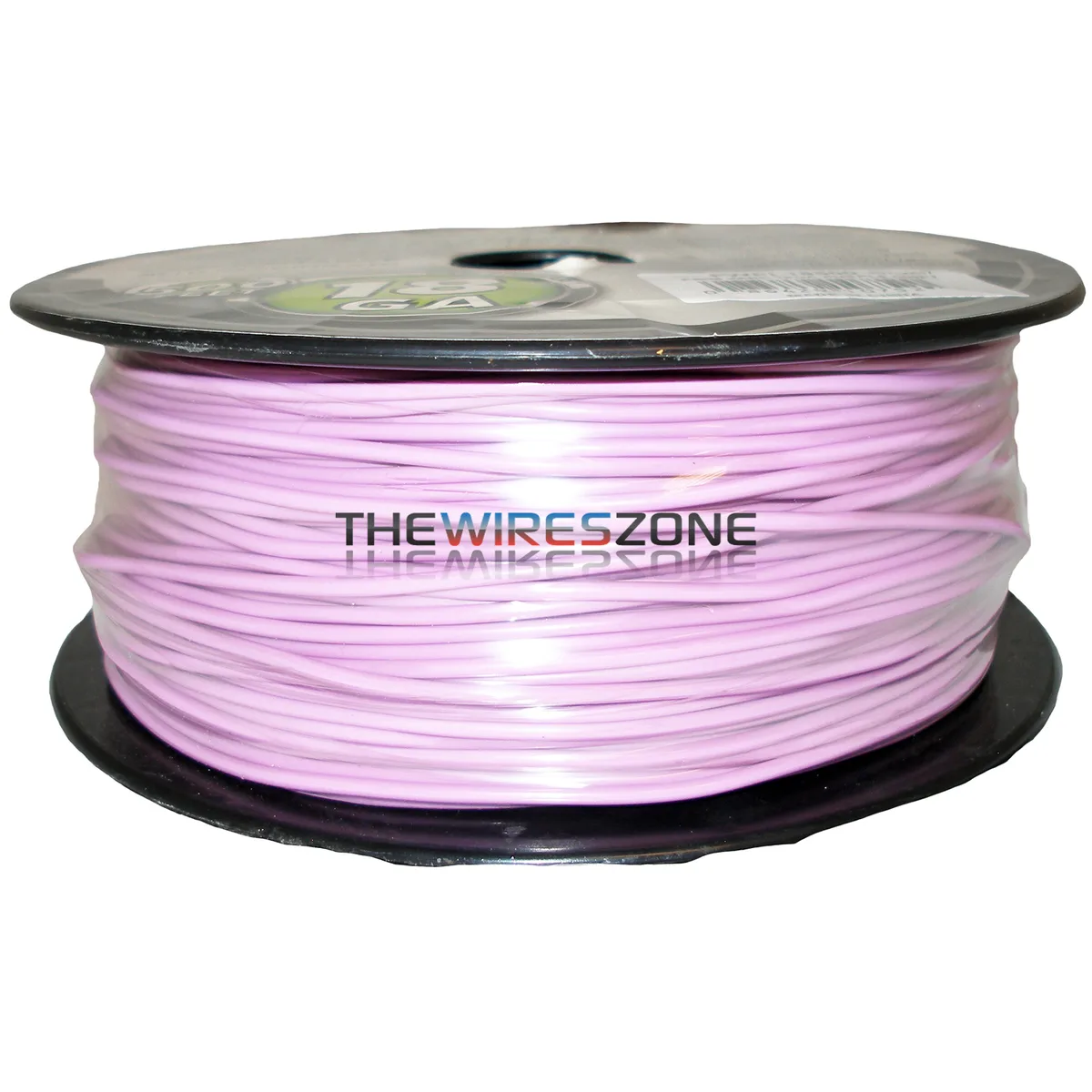 Install Bay Install Bay PWPL18500 18-gauge primary wire 500 ft purple mailing supply — product photo