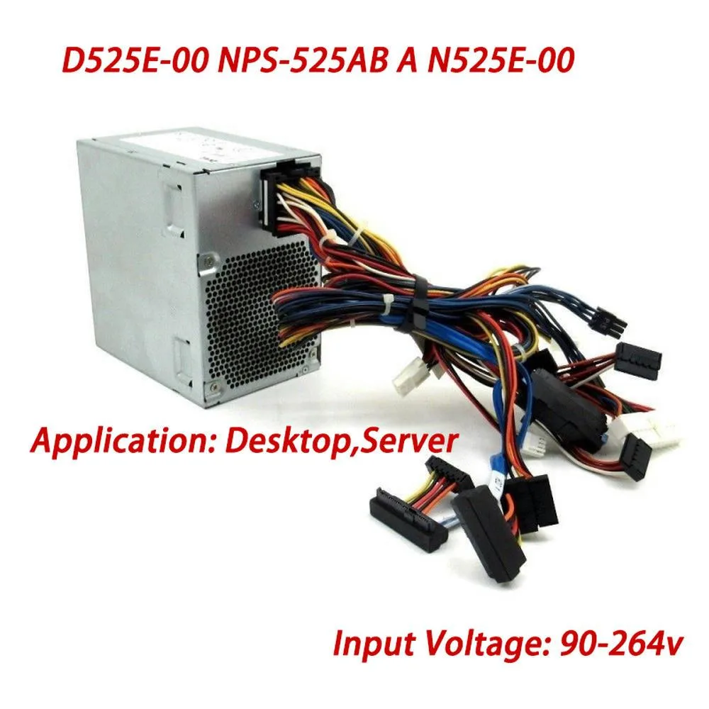 OIAGLH OIAGLH 525W ATX Server Power Supply for Precision T3400 92mm Fan — product photo
