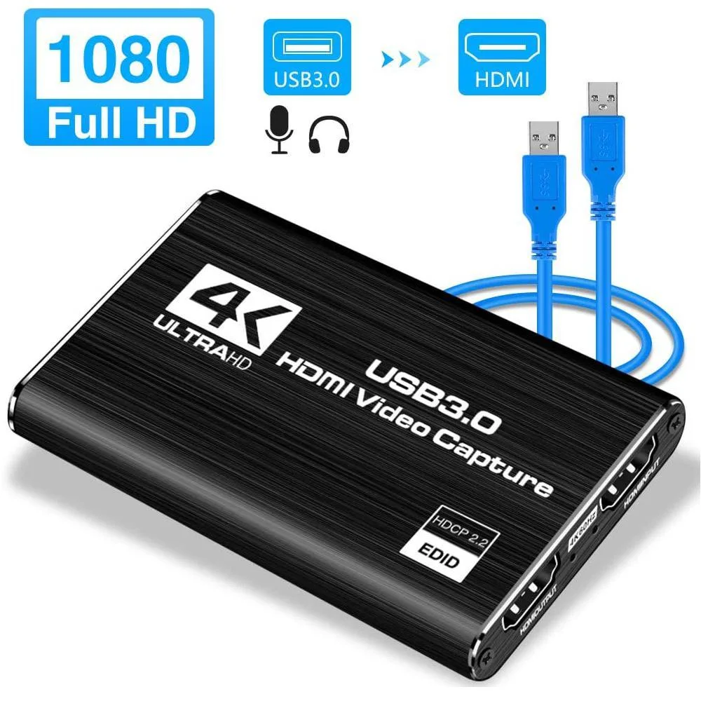 WRIARICH WRIARICH OZC3 4K 60FPS HDMI USB 3.0 Capture Card — product photo
