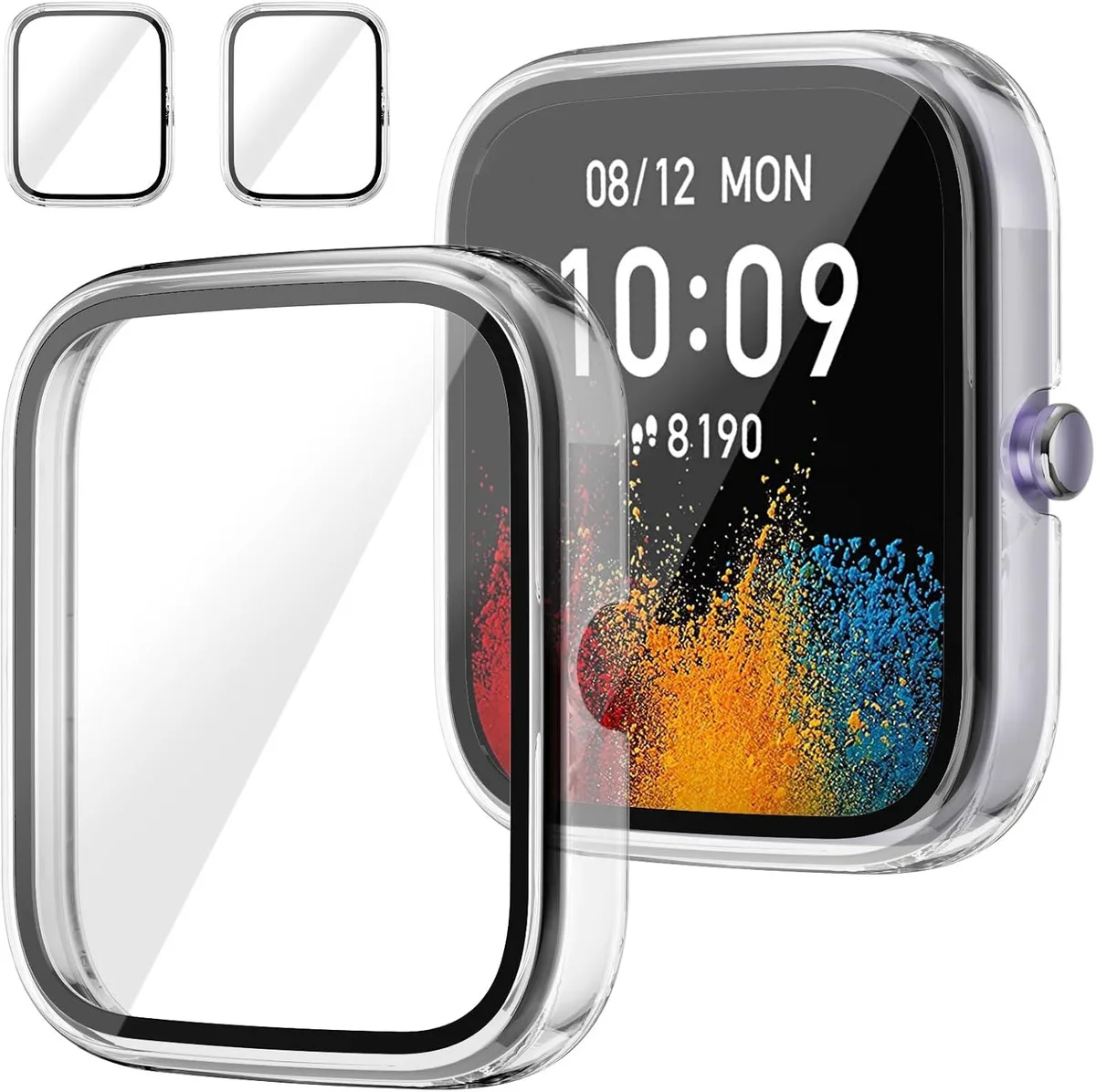 ETEIZU ETEIZU Screen Protector Case for Amazfit GTS 4 Mini 2-Pack — product photo
