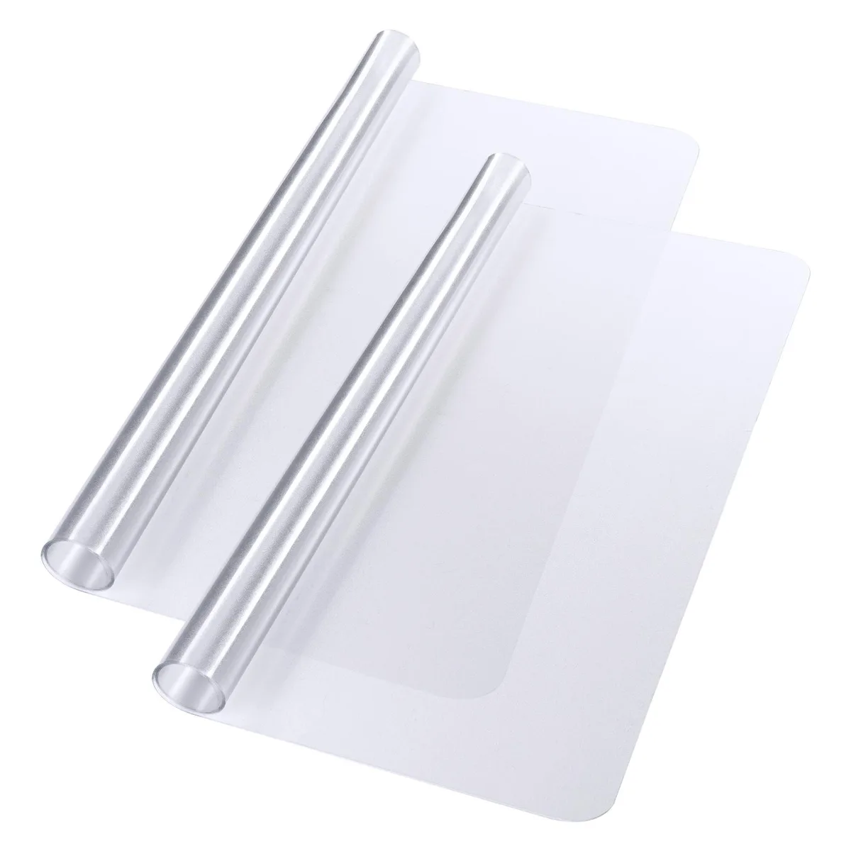 Yescom USA, Inc. Yescom USA, Inc. Clear Office Chair Mat 60"x46" Rectangle 2PCS 1/16" Thickness — product photo