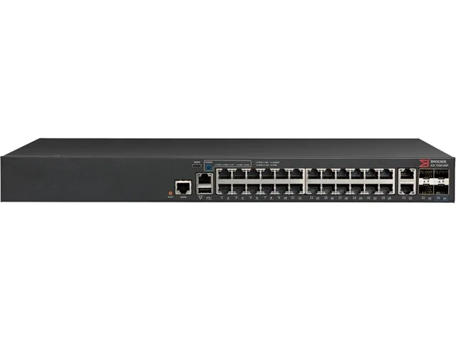 Brocade Brocade ICX7150-24P-4X10GR-A 24-port 10G network switch — product photo