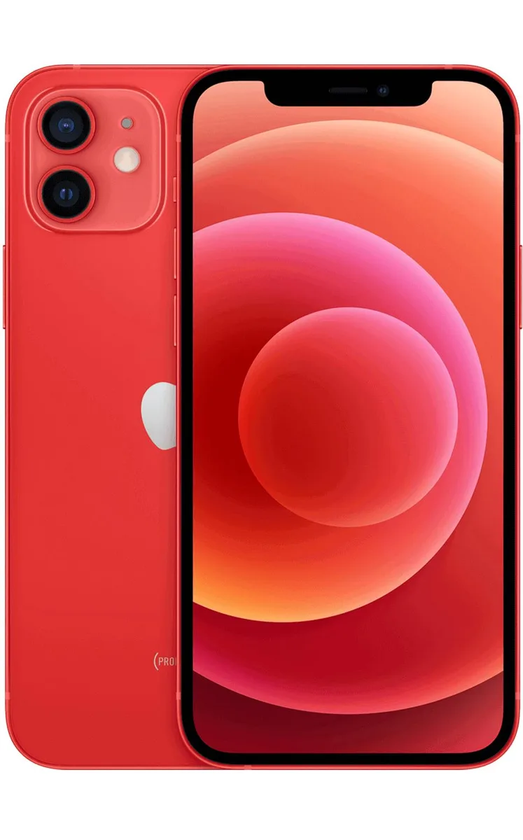 Apple Apple iPhone 12 Mini 128GB Red cell phones - unlocked — product photo