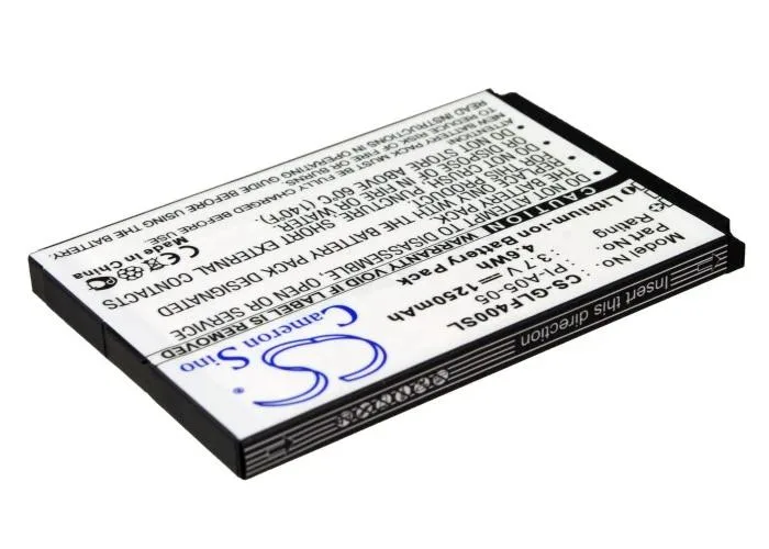Small rectangular replacement battery for Buddy World DSC-GB400 World Color