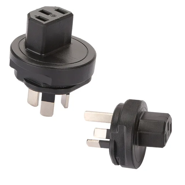 TeKit TeKit IEC 60320 C13 to 3-Pole AU Plug Power Adapter 2 Pack — product photo