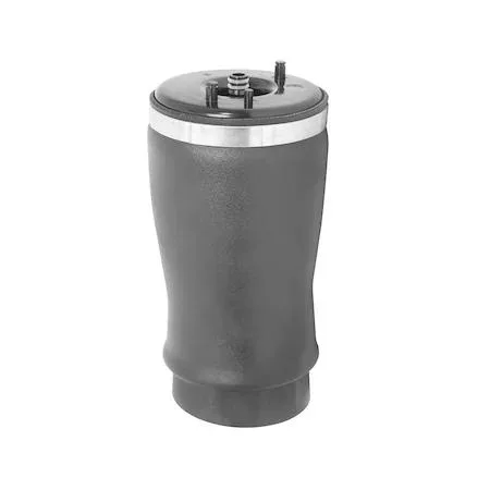 Black rubber air spring unit for rear left suspension
