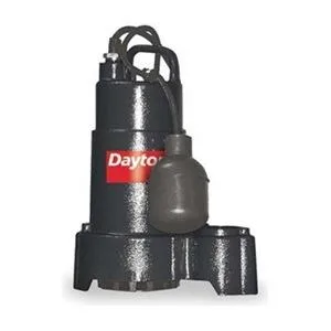 Dayton Dayton 3BB69 1/2 HP Submersible Sump Pump 120V AC Tether Float — product photo