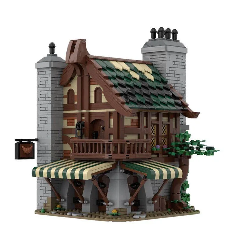 ZITIANYOUBUILD ZITIANYOUBUILD MOC-85318 Medieval Bakery 1962 Parts Building Set — product photo