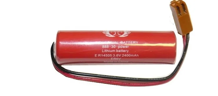 BatteryJack inc. BatteryJack inc. ER6Vbrnplug4 3.6V AA 2000mAh 2 pin brown — product photo