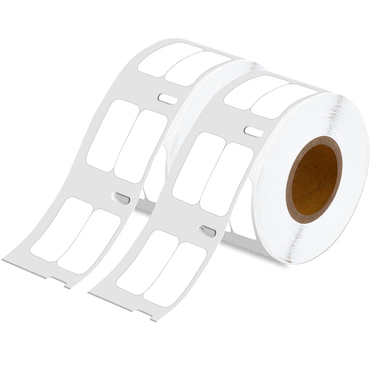 GREENCYCLE GREENCYCLE DM-30333 1/2" x 1" Direct Thermal Labels 2 Rolls 1000/Roll — product photo