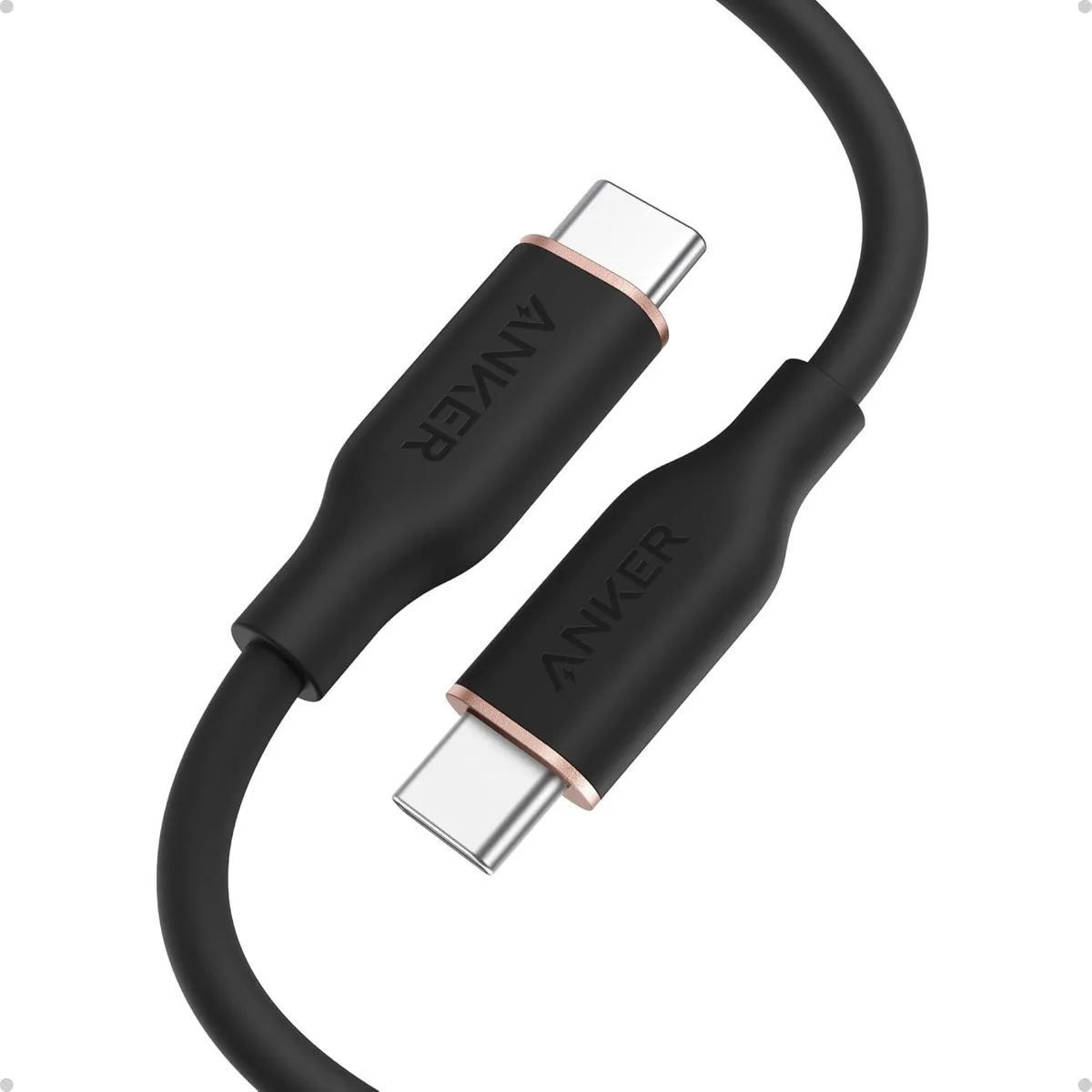 Anker Anker A8552 USB-C Cable 240W 3ft Black — product photo