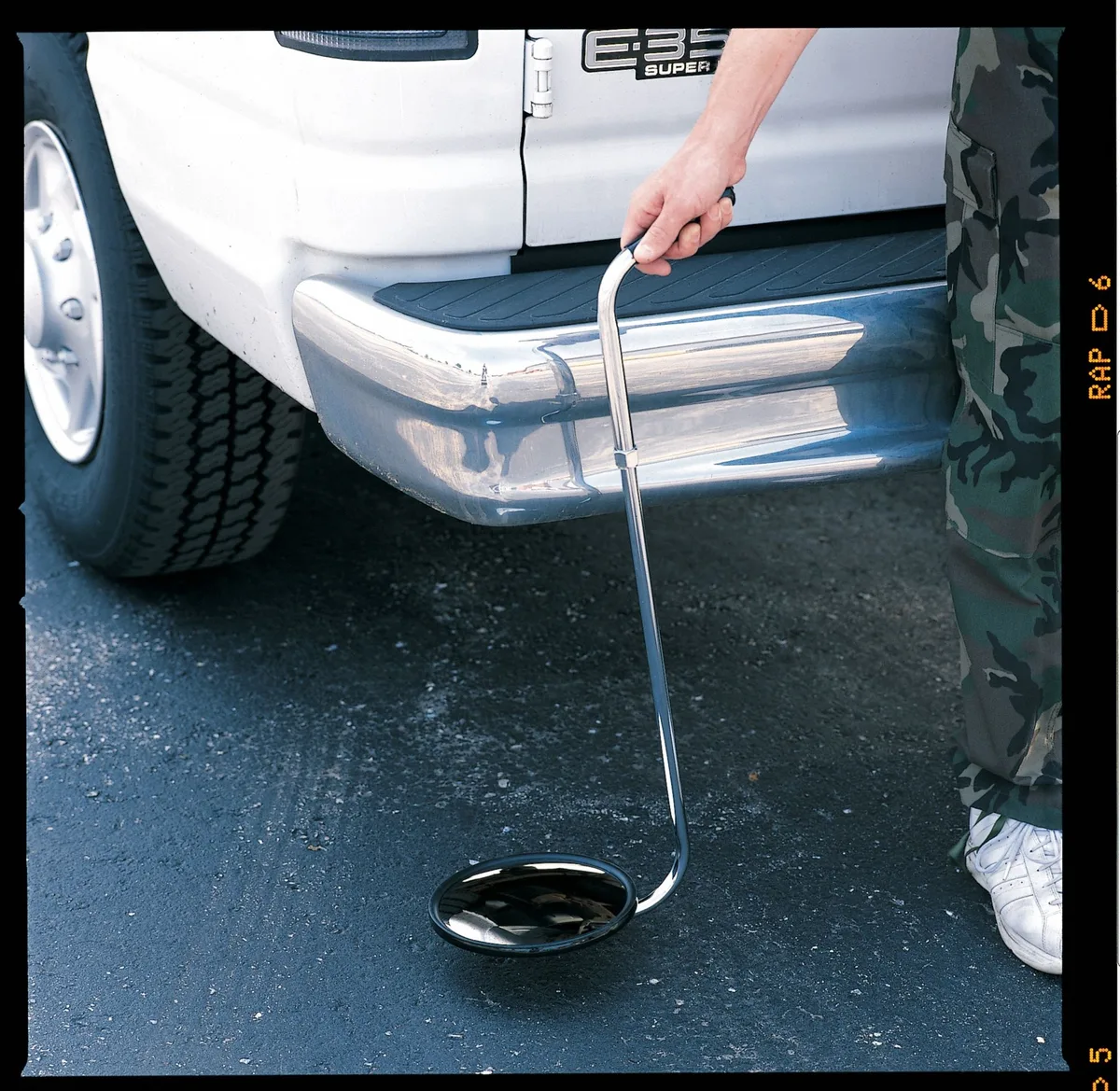 See All See All Inspection Mirror 8 in Acrylic Chrome 25-30 in — product photo