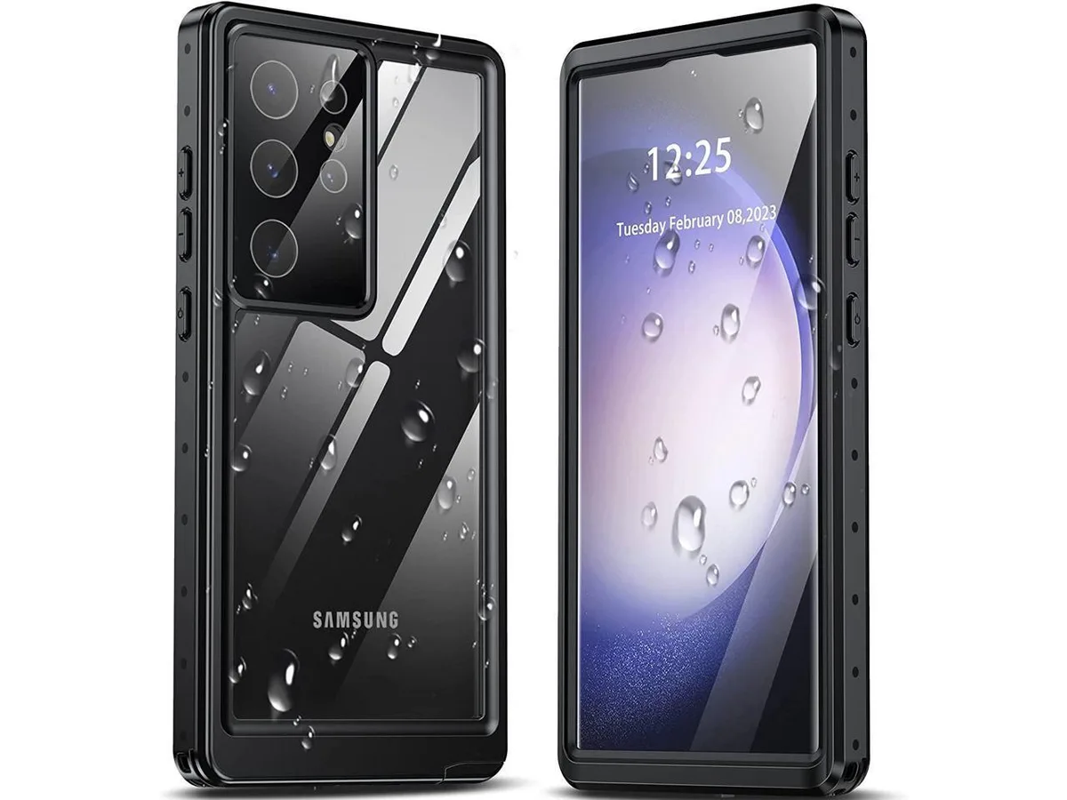 BONAEVER BONAEVER Samsung Galaxy S23 Ultra 5G 6.8'' Waterproof Case Built-in Screen Protector Military Shockproof 2023 — product photo