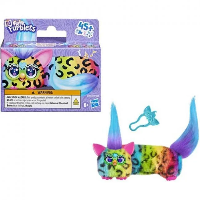 Furby Furby G17835X00 DJ Furblets Rain-Bow-Kat stuffed toy — product photo