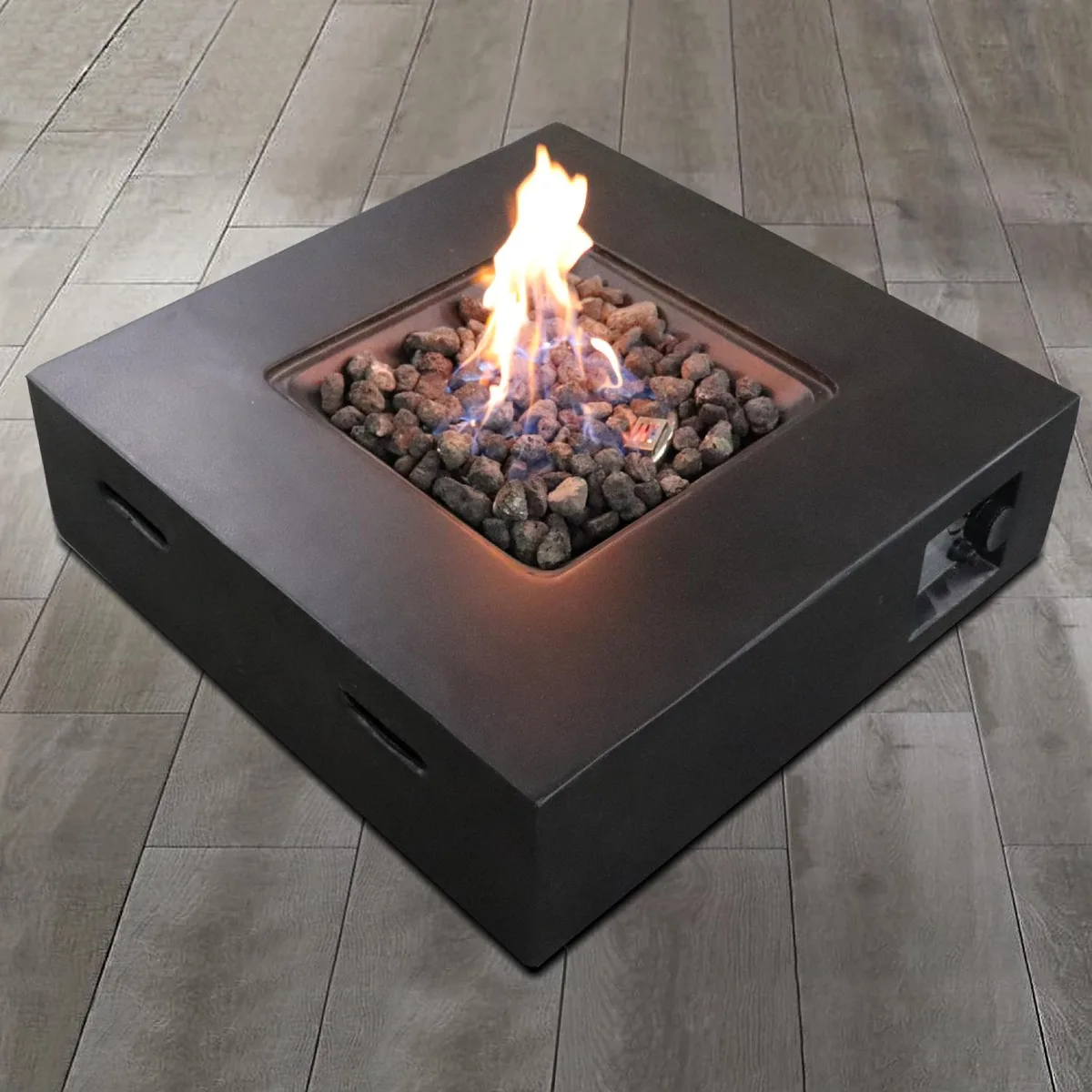 tuphen tuphen Propane Fire Pit Table Charcoal 40000 BTU — product photo