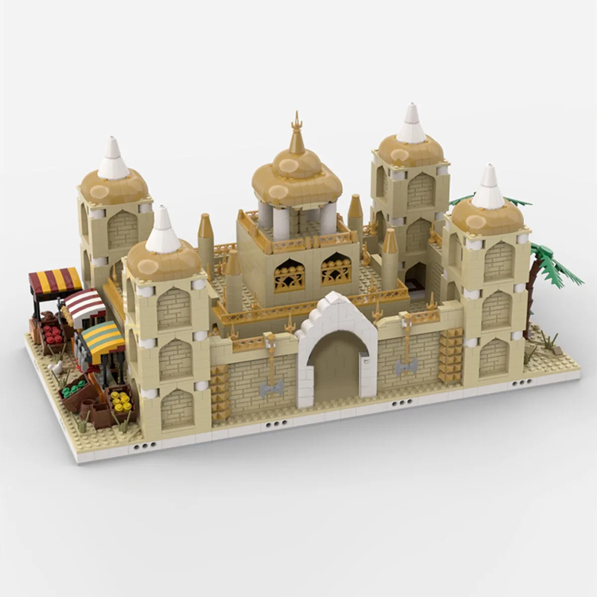 ZITIANYOUBUILD ZITIANYOUBUILD C5352 Modular Palace Desert Village 3126 Parts — product photo