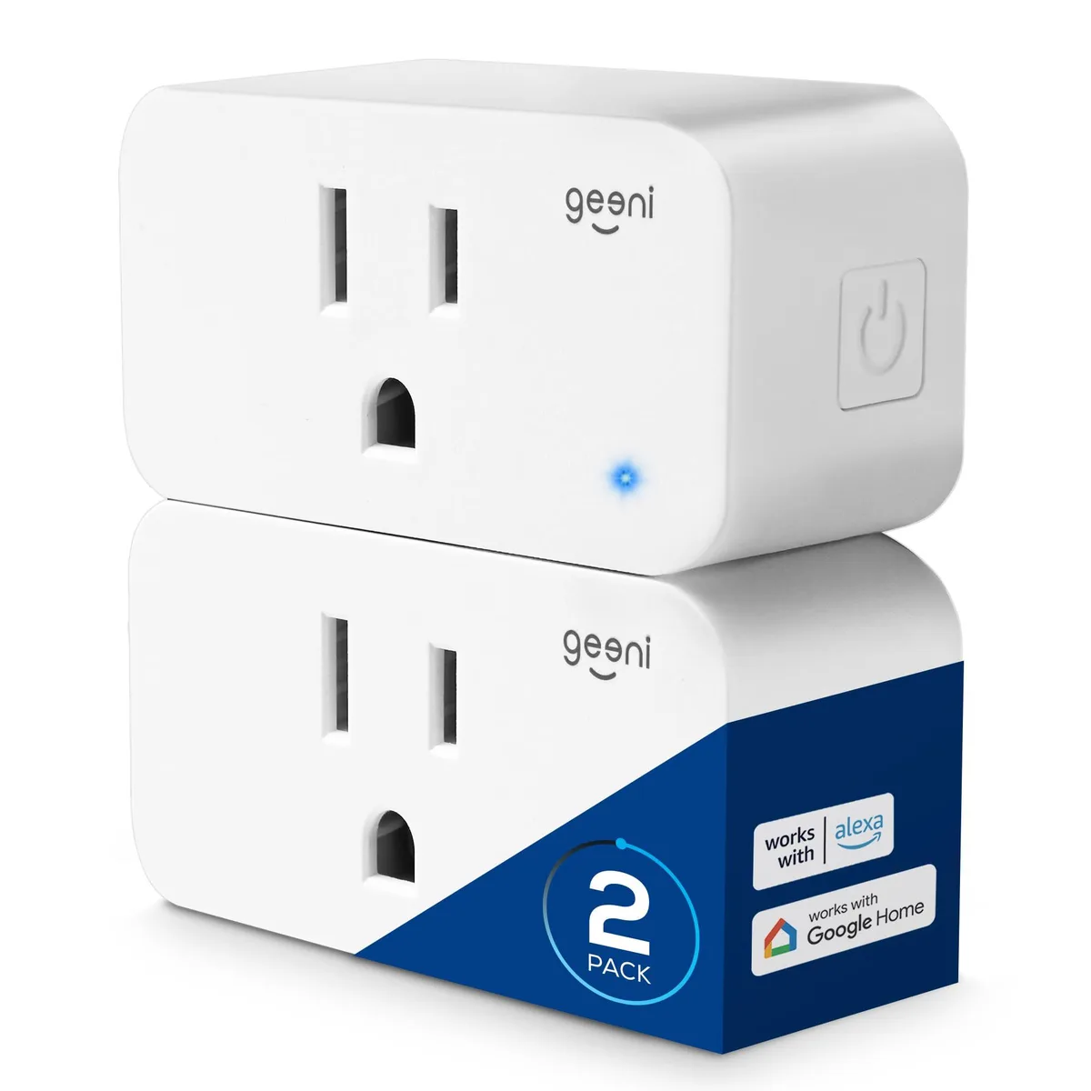  TP-LINK GN-WW241-199 smart plug 2-pack 15A white — product photo