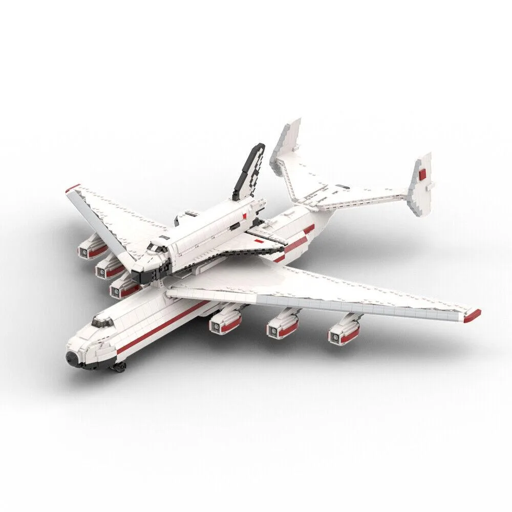 ZITIANYOUBUILD ZITIANYOUBUILD 4188 AN-225 Buran Orbiter 1:110 Scale Educational Building Set — product photo