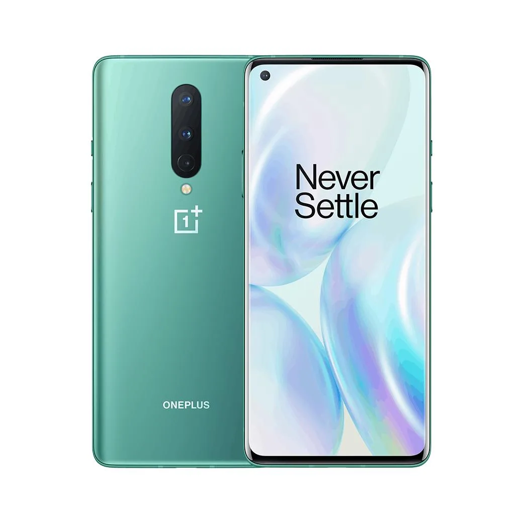 OnePlus OnePlus 8 5G 12GB 256GB Glacial Green cell phones - unlocked — product photo