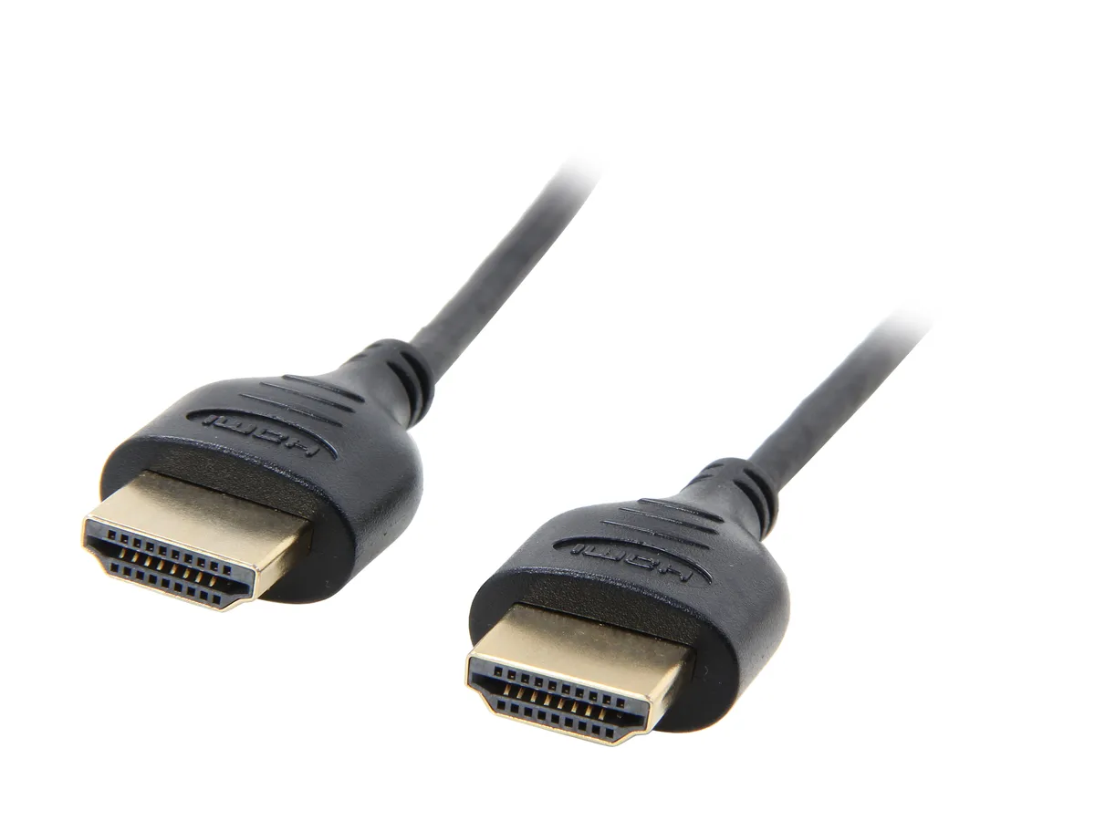 STARTECH STARTECH HDMIMM3HSS 3 ft Slim High Speed HDMI Cable with Ethernet — product photo