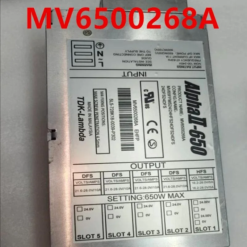 KHACHIMO KHACHIMO 650W ATX Power Supply For TDK-Lambda AlphaII-650 MV6500268A — product photo