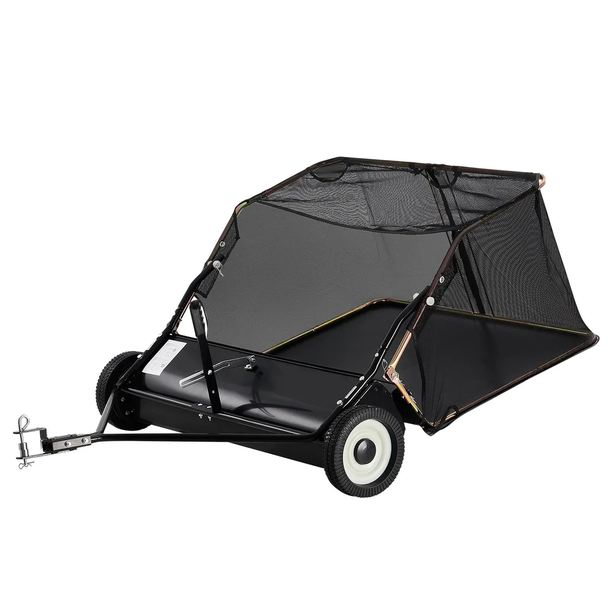 VEVOR VEVOR 42" 12 cu.ft. Tow-Behind Lawn Sweeper — product photo