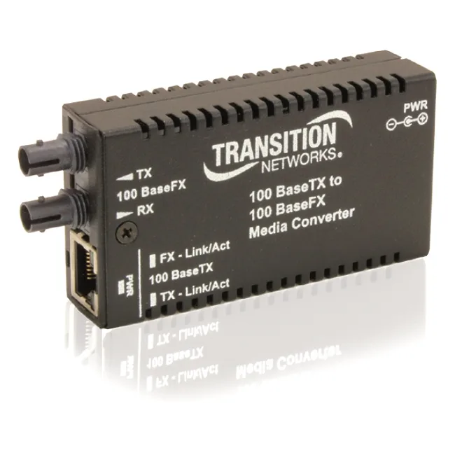 Transition Networks Transition Networks M/E-TX-FX-01-NA SFP transceiver 10/100Base-TX 100Base-FX — product photo