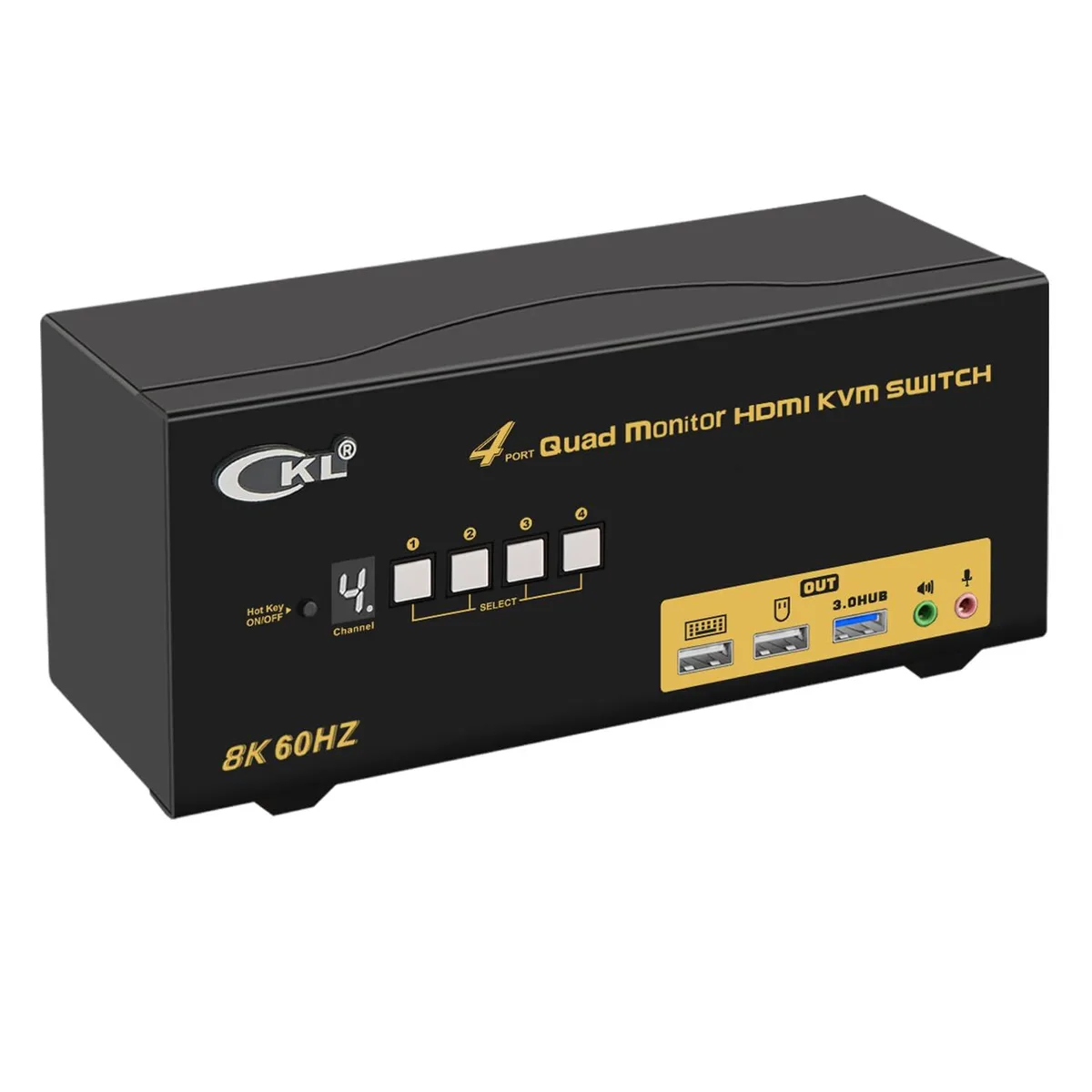 Vszerda Vszerda 944HUA-5 4x4 KVM Switch HDMI 2.1 8K 60Hz 4K 144Hz — product photo