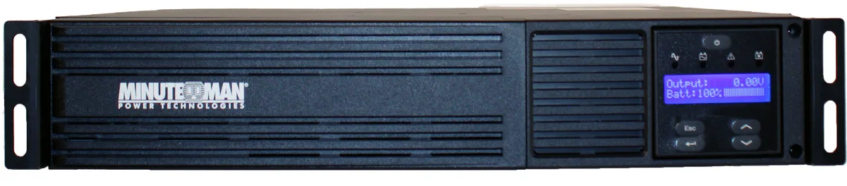 MINUTEMAN MINUTEMAN EXR1000RT2UNC UPS 1000VA 900W 2U 8 outlets — product photo