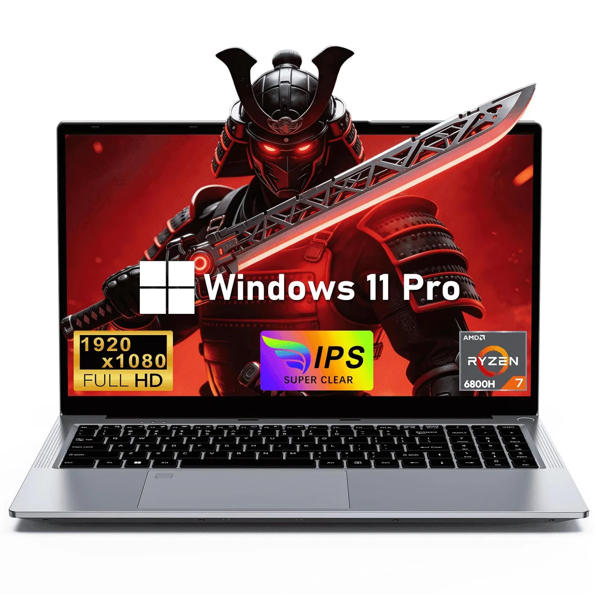 Chheart Chheart 2026 Gaming Laptop Ryzen 7 6800H 32GB DDR5 1TB NVMe 15.6 FHD — product photo