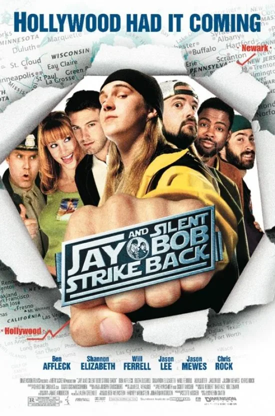 Poster print Jay and Silent Bob Strike Back 22 by 34 inches