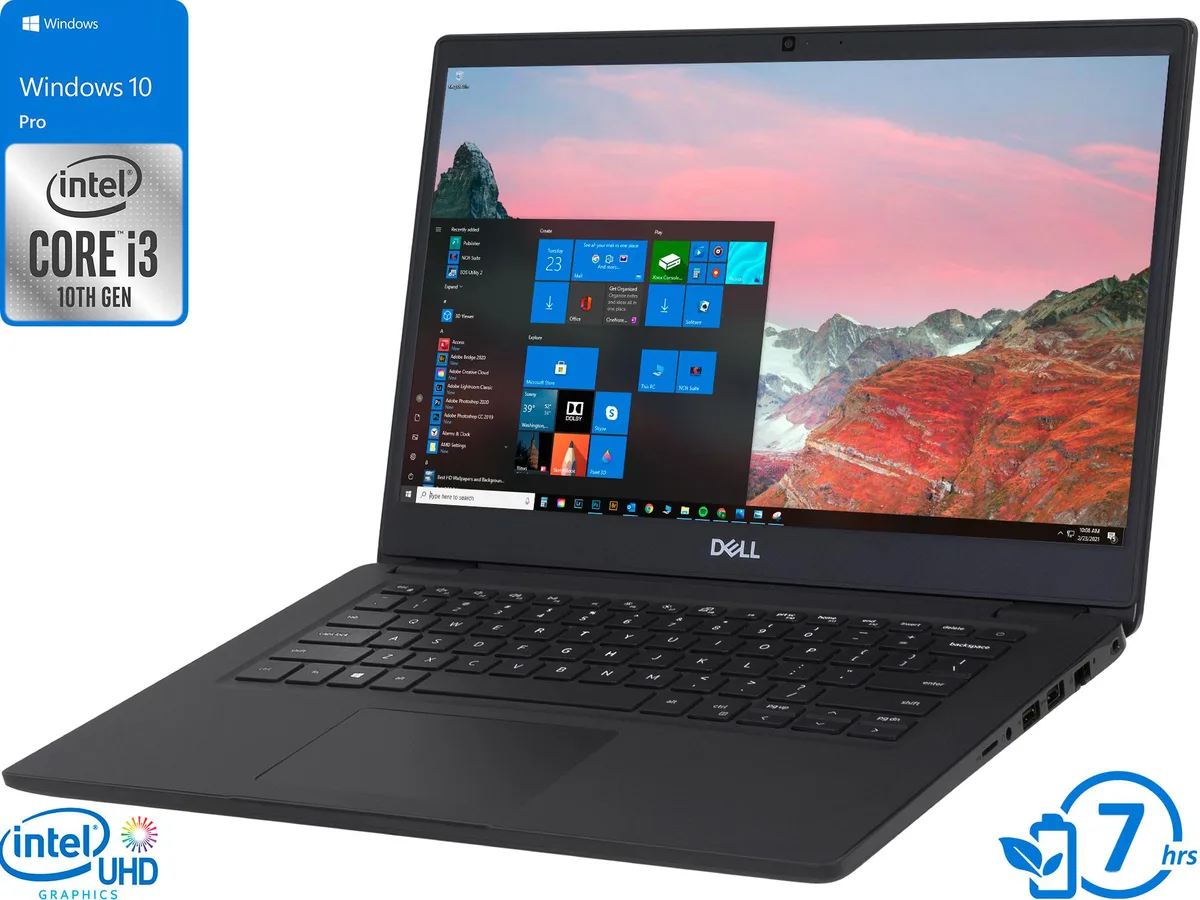 DELL DELL Latitude 3410 laptop i3-10110U 8GB 256GB 14" HD Windows 10 Pro — product photo