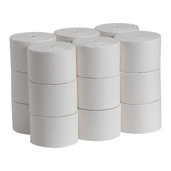 Georgia Pacific Georgia-Pacific 19374 Compact Coreless Toilet Paper 1 Ply 3000 Sheets PK18 cleaning — product photo