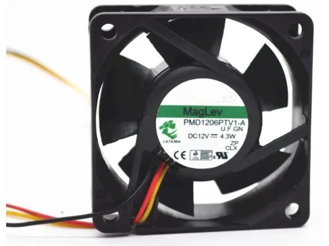 TSUJ TSUJ Kepler-C72J-OYS-0257 2 in 1 accessory for PMD1206PTV1-A 12V 0.36A 4.3W 60x60x25mm 3-Wire Cooling Fan — product photo