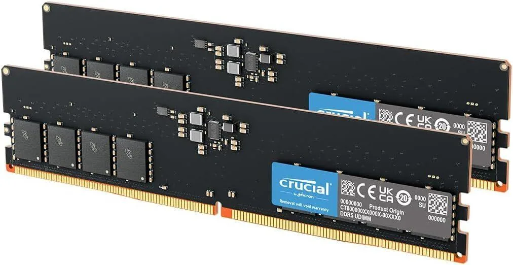 Crucial Crucial CT2K32G56C46U5 64GB DDR5 UDIMM Kit — product photo