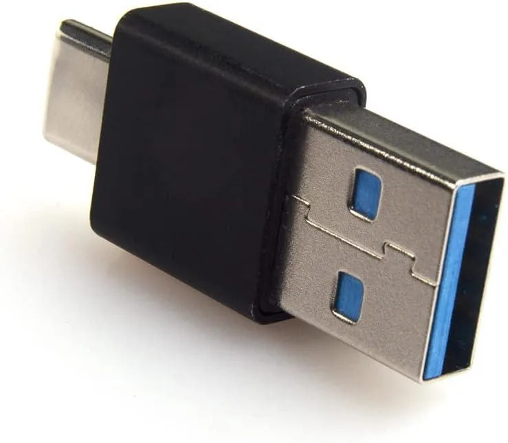 Toshiba Toshiba USB C Male to USB A Male Adapter 2 Pack 100W 10Gbps — product photo