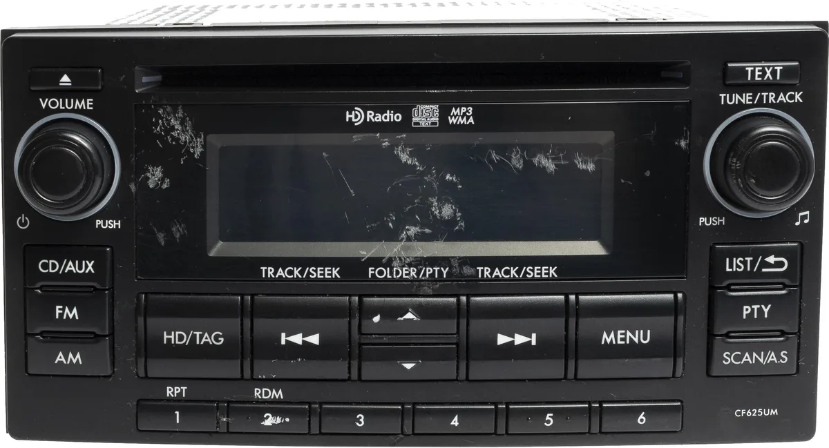 1 Factory Radio 1 Factory Radio 86201SG620 AM FM CD MP3 Receiver 2014-15 Subaru Forester — product photo