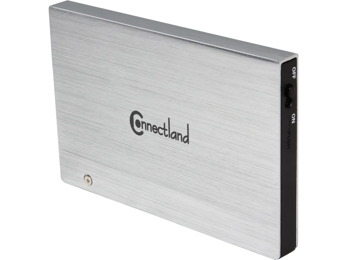 Syba Syba CL-ENC25035 2.5" SATA drive enclosure USB 3.0 aluminium — product photo