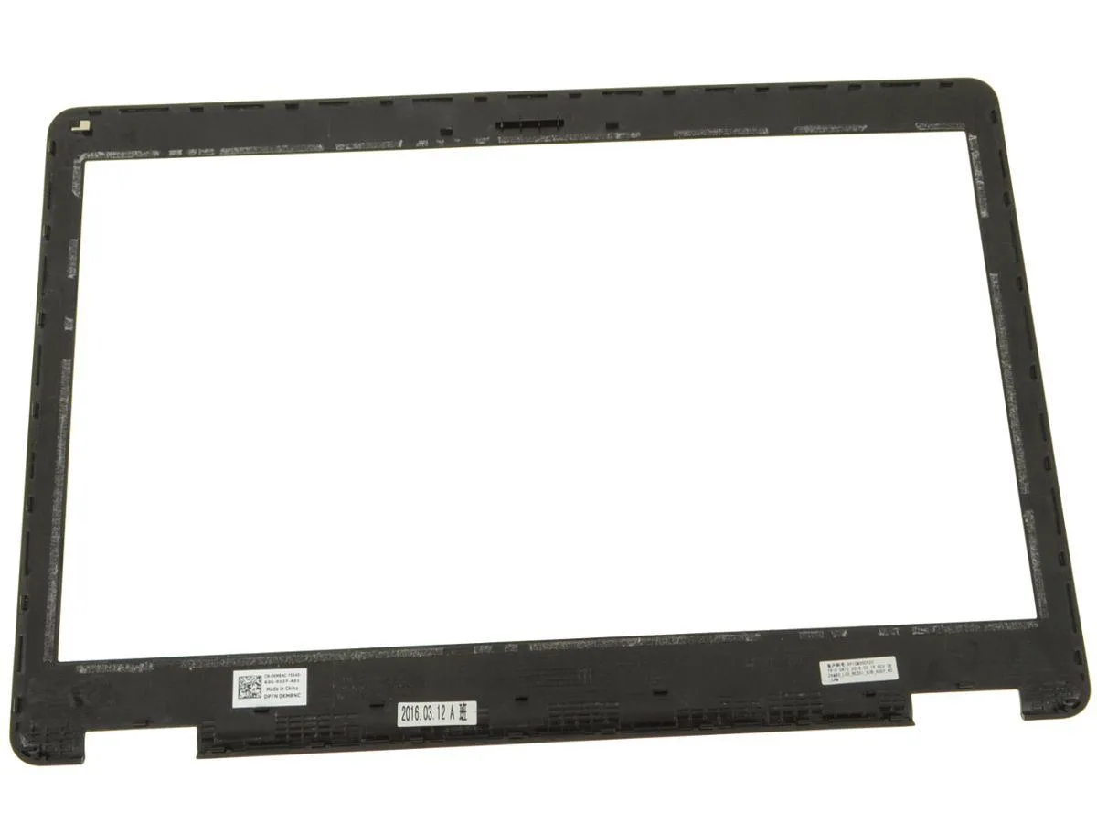 DELL DELL Latitude E5550 15.6" Front Cover Bezel No Cam KMRNC — product photo