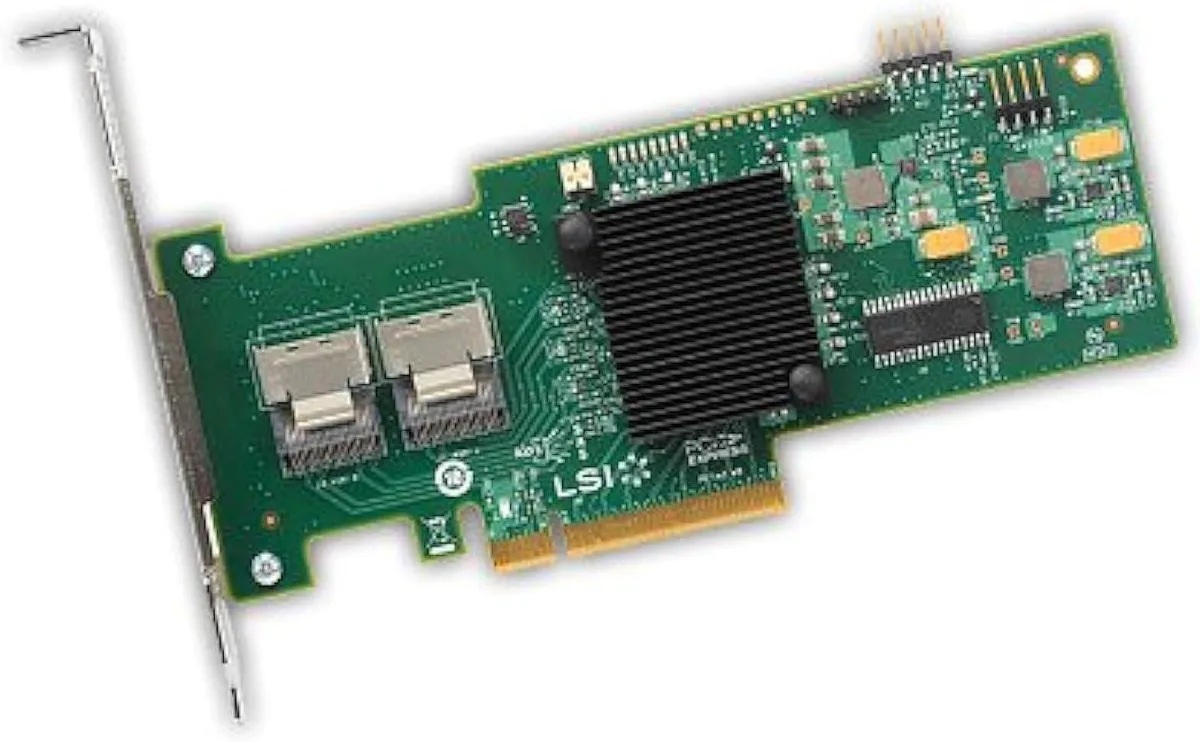 LSI LSI 9210-8i 8-port 6Gb/s SAS/SATA HBA network card — product photo