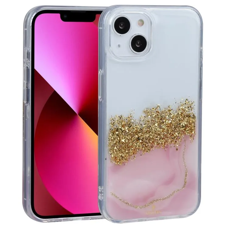 allentian allentian iPhone 14 DFANS DESIGN Dual-color Starlight Shining Case Pink — product photo