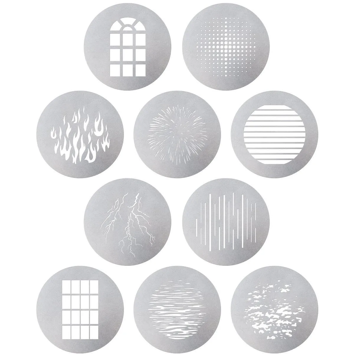Aputure Aputure Size-A Gobo Kit for Spotlight Max, 10-Pack — product photo