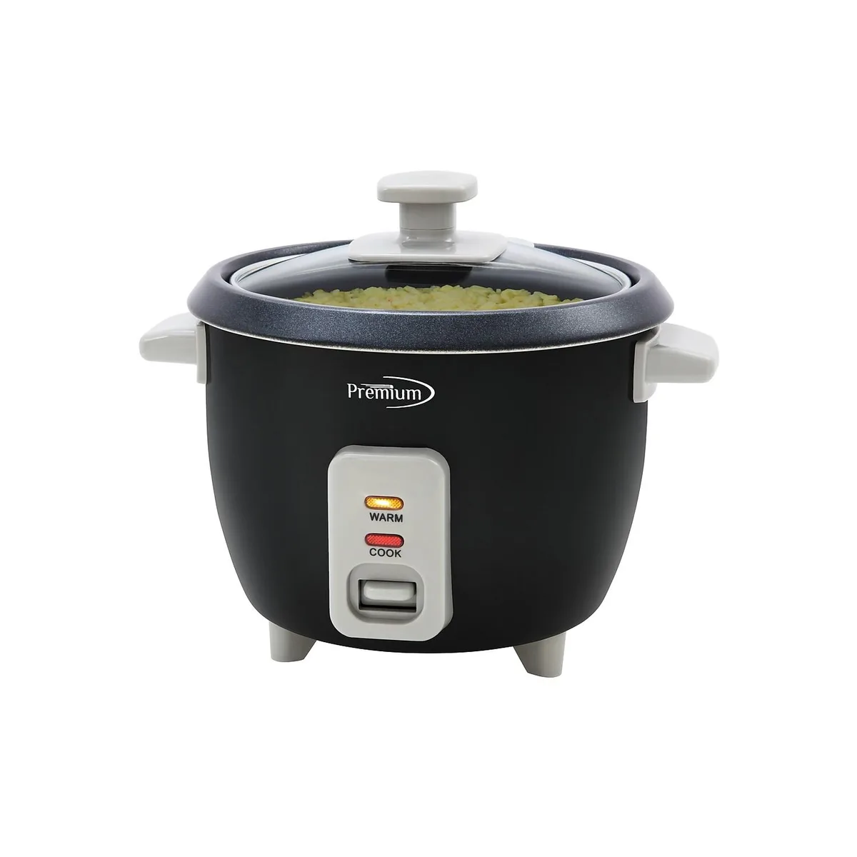 Precision Trading Corp Precision Trading Corp Premium Levella 6-Cup Rice Cooker Black PRC0635B — product photo