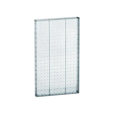 Azar Displays Azar Displays 771322-CLR 13.5" x 22" Pegboard Panel One Sided Pack of 2 — product photo