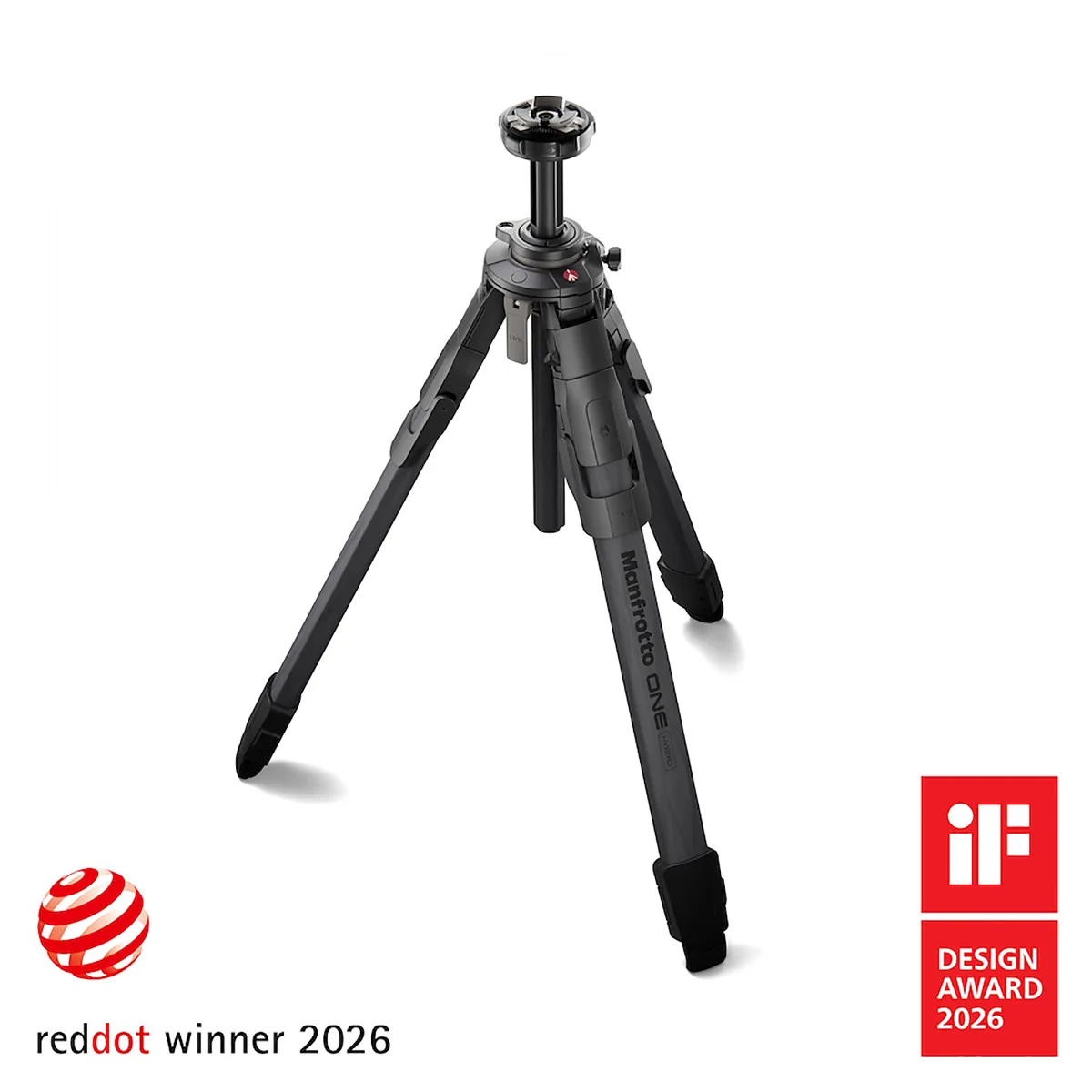 Manfrotto Manfrotto ONE 3-Section Carbon Fiber Hybrid Tripod Leg 15kg 170.5cm 3.15kg — product photo