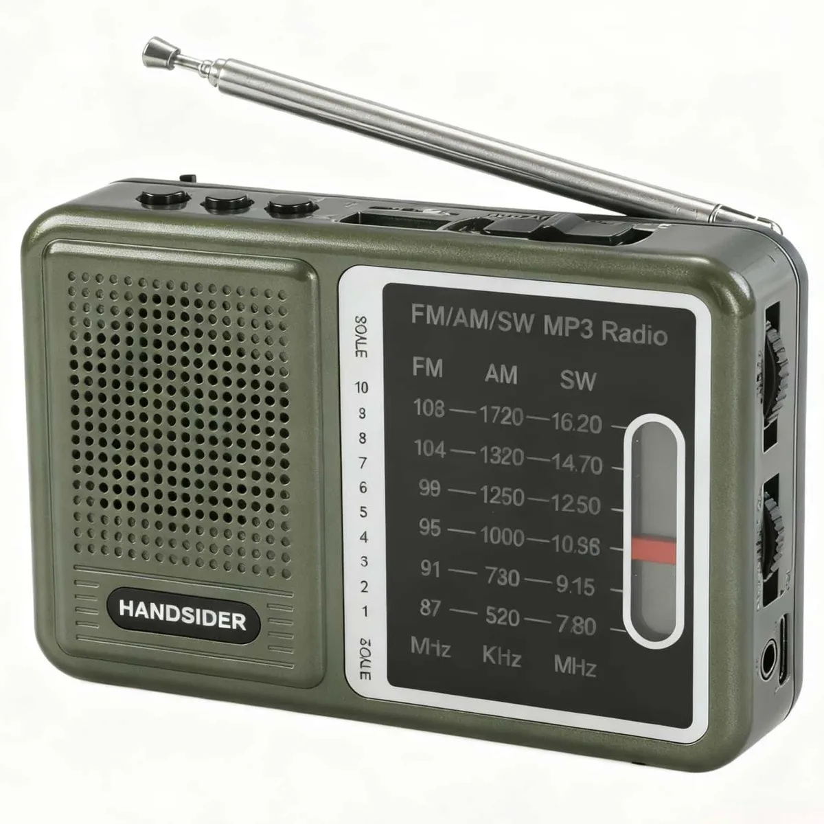 Handsider HS-67F AM/FM/SW Radio 1200mAh Type-C — product photo