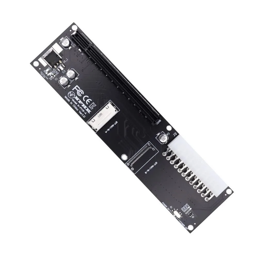 LORDWORLD LORDWORLD Oculink SFF-8612 8611 8x to 16x PCIe Adapter ATX 24pin — product photo