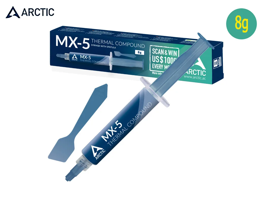 ARCTIC COOLING ARCTIC COOLING MX-5 2.0 g thermal paste with spatula — product photo