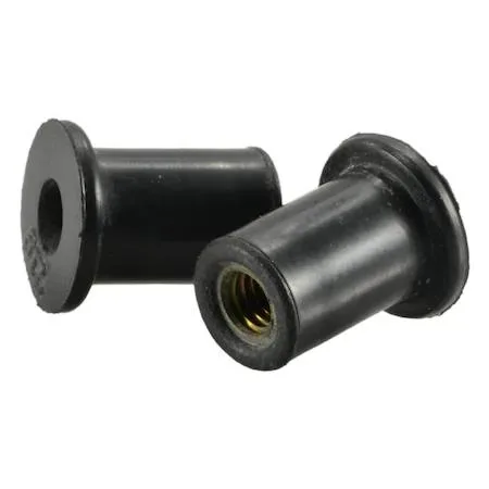 MIDWEST FASTENER CORP MIDWEST FASTENER CORP 39468 Rubber Rivet Nut M4-0.70 12mm 10 PK — product photo